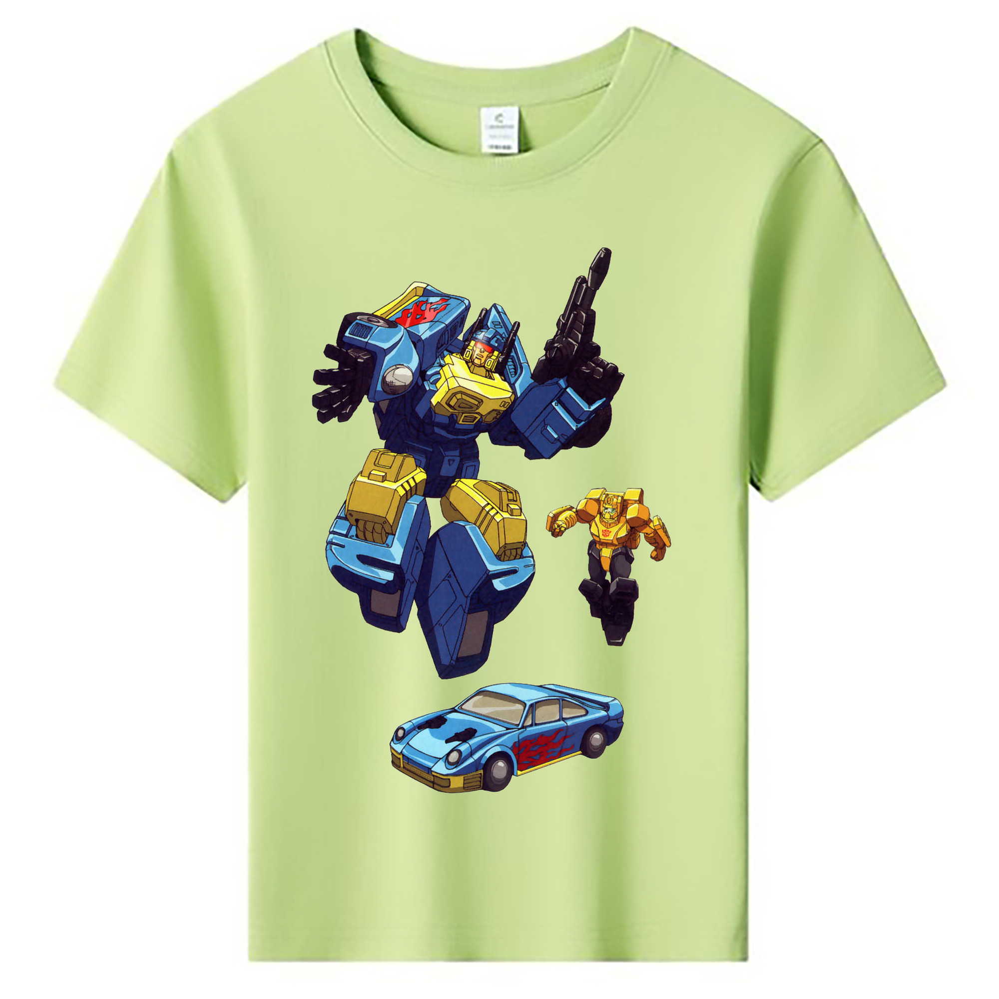 （画像用）  綿100％キッズTシャツ（フロントプリント）